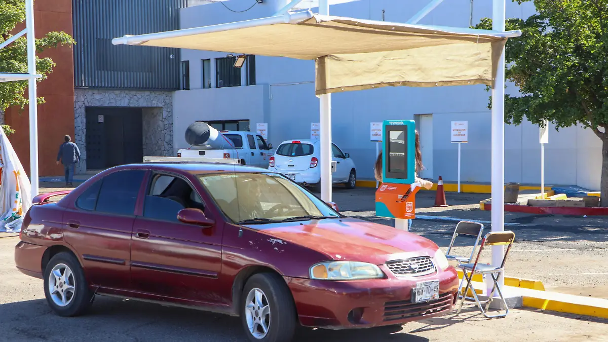 Drive thru tesorería municipal